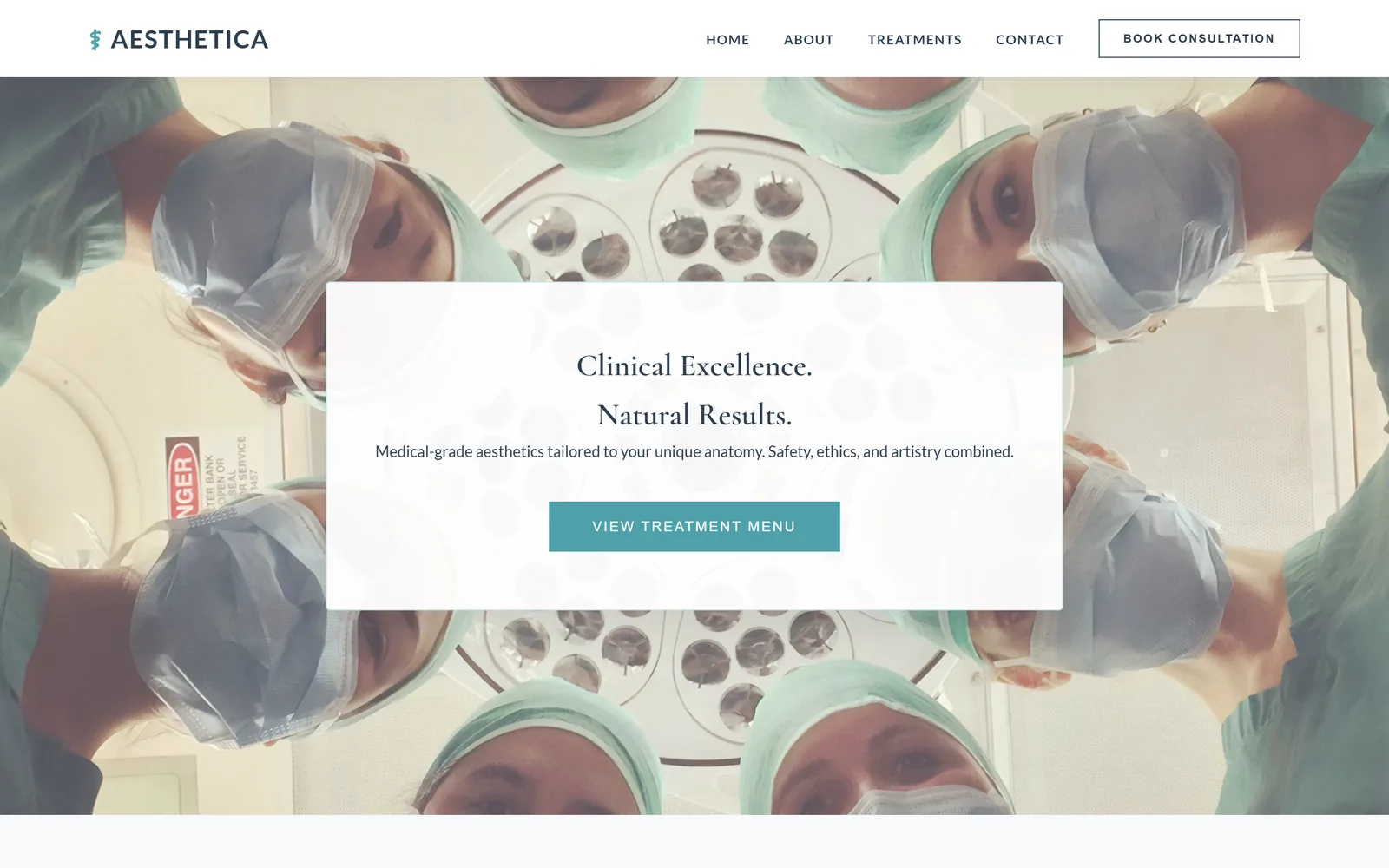 Aesthetica website