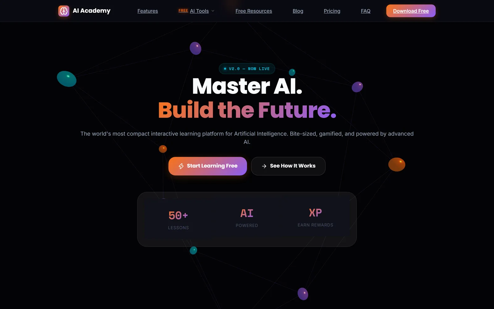 AI Academy website